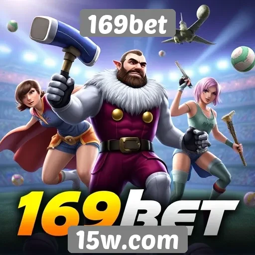 Diversidade de jogos disponíveis na plataforma 169bet